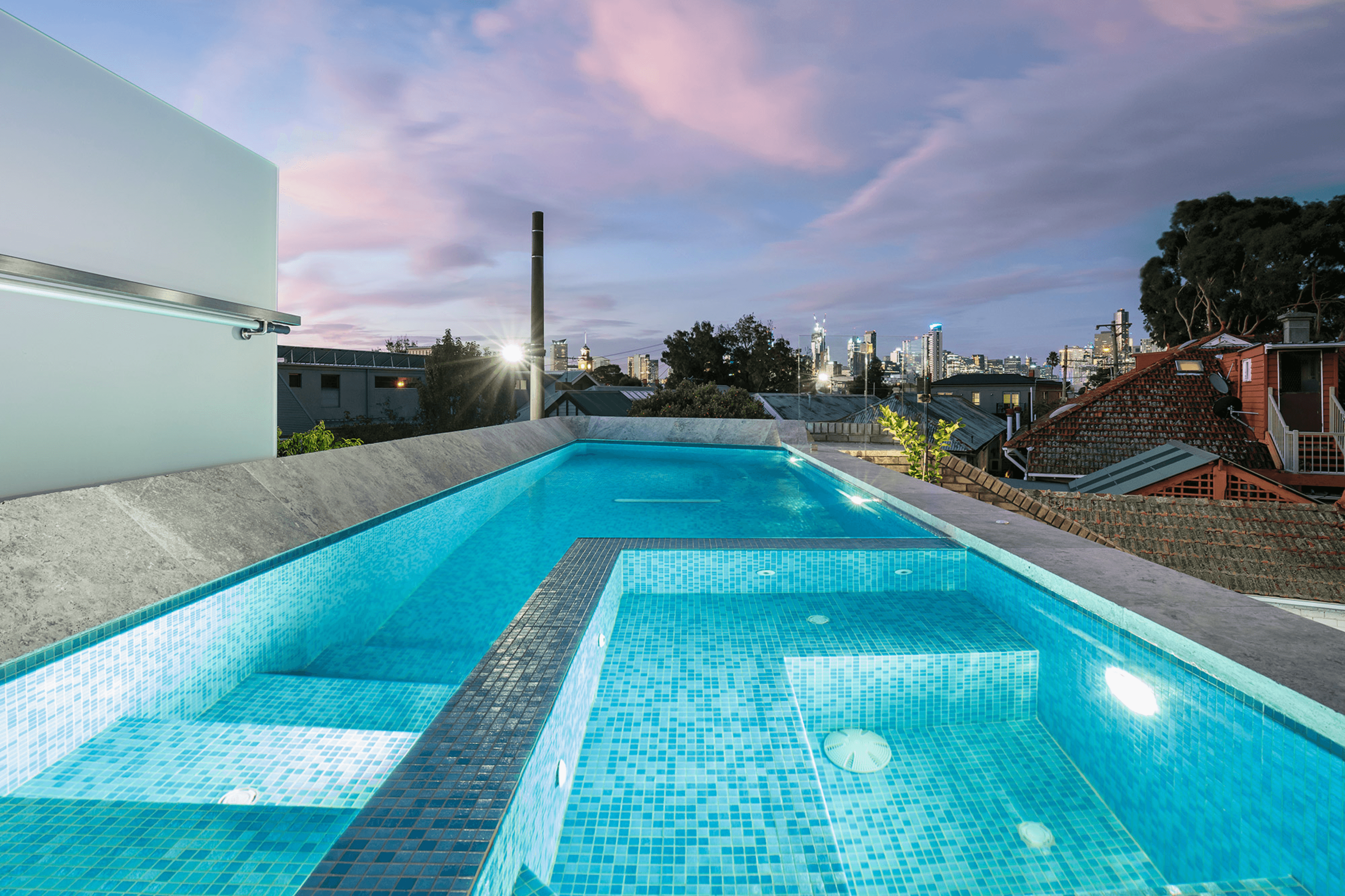 Glass Mosaic Pool Tile 6